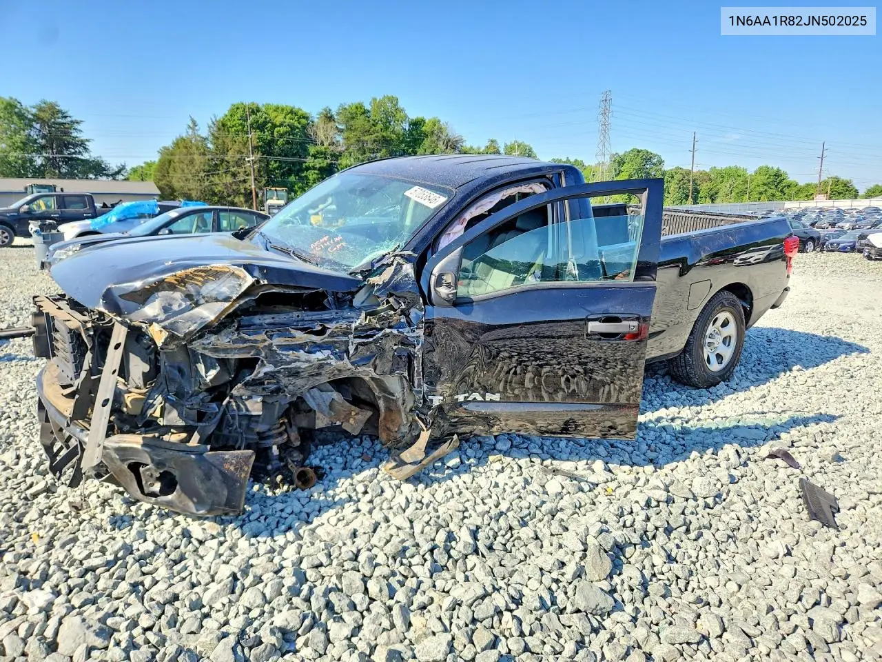 2018 Nissan Titan S VIN: 1N6AA1R82JN502025 Lot: 57053646