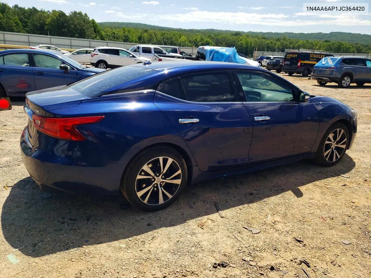 2018 Nissan Maxima 3.5 Sv VIN: 1N4AA6AP1JC364420 Lot: 57124656