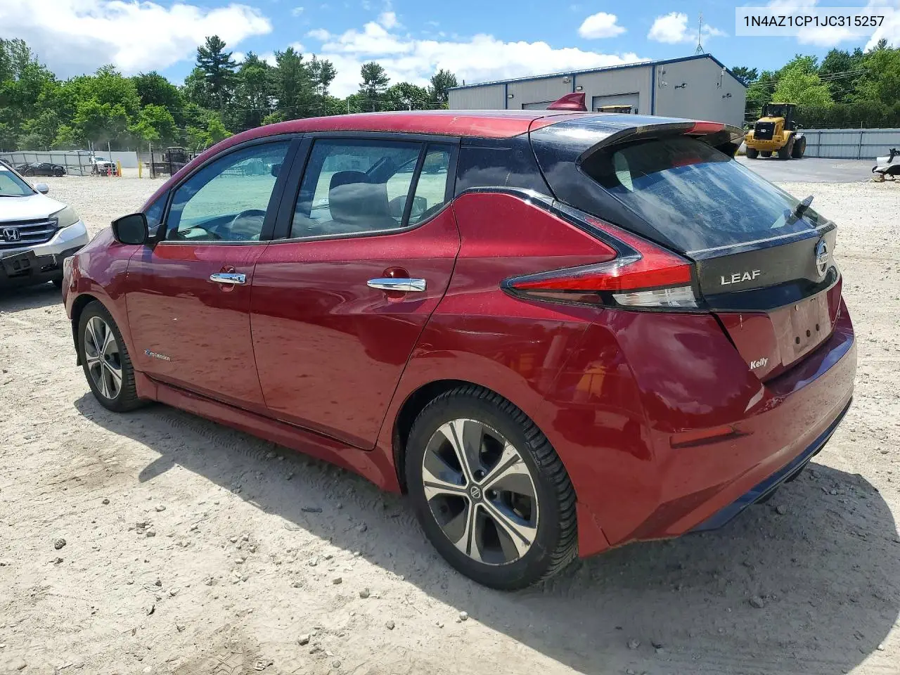 2018 Nissan Leaf Sv VIN: 1N4AZ1CP1JC315257 Lot: 57358976