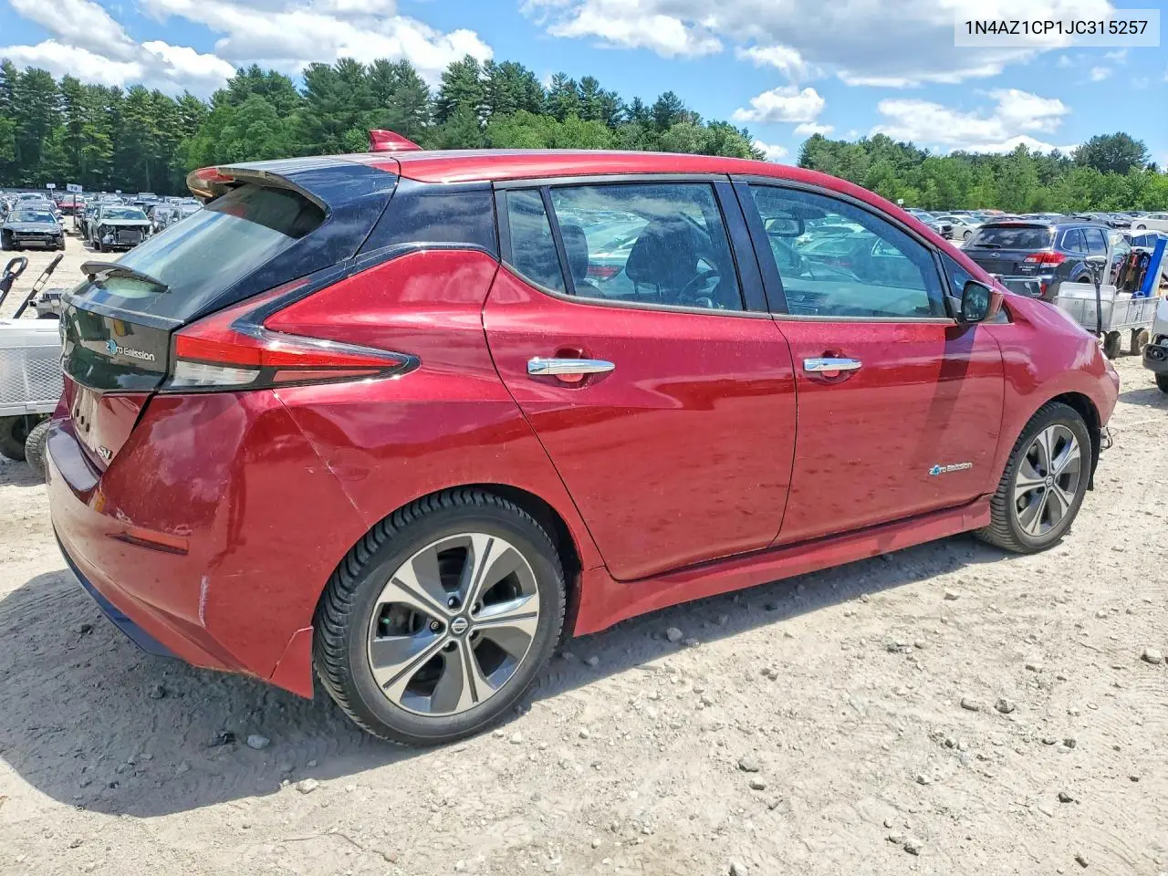 2018 Nissan Leaf Sv VIN: 1N4AZ1CP1JC315257 Lot: 57358976