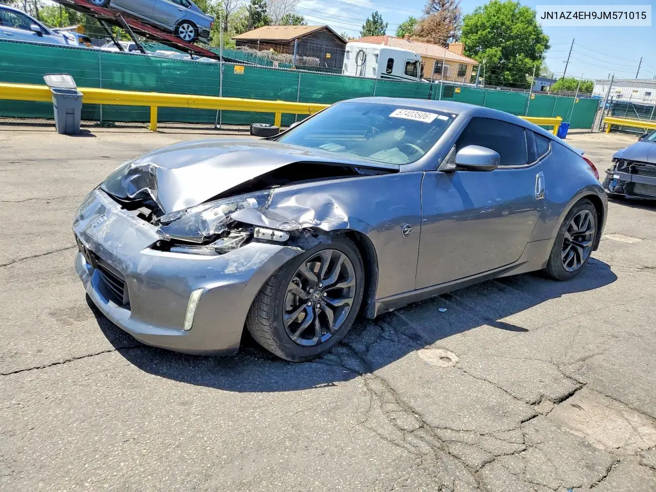 2018 Nissan 370Z Touring VIN: JN1AZ4EH9JM571015 Lot: 57403506