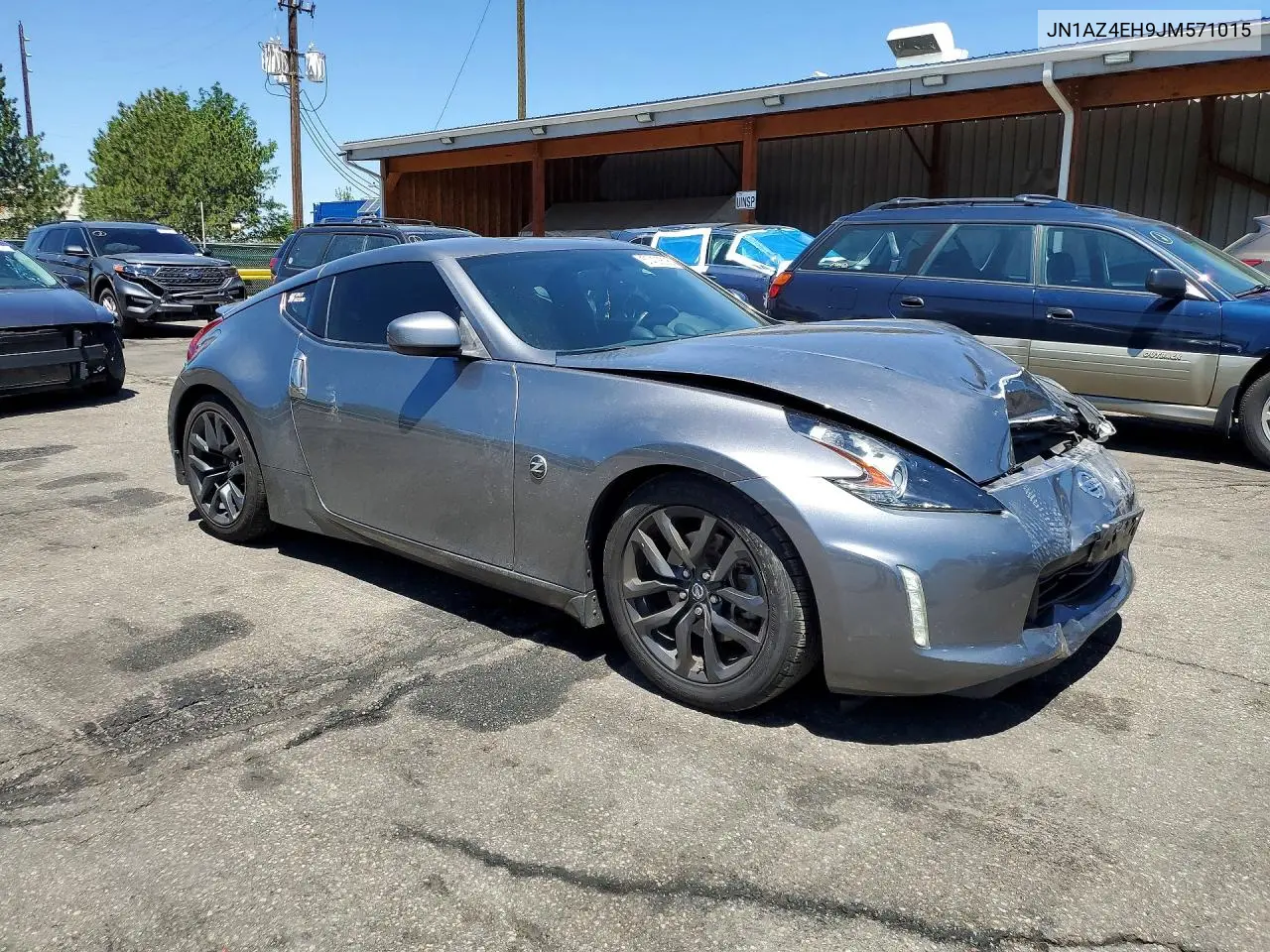 2018 Nissan 370Z Touring VIN: JN1AZ4EH9JM571015 Lot: 57403506