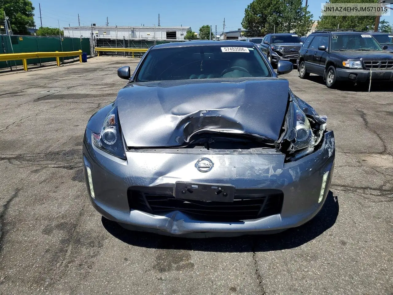 2018 Nissan 370Z Touring VIN: JN1AZ4EH9JM571015 Lot: 57403506