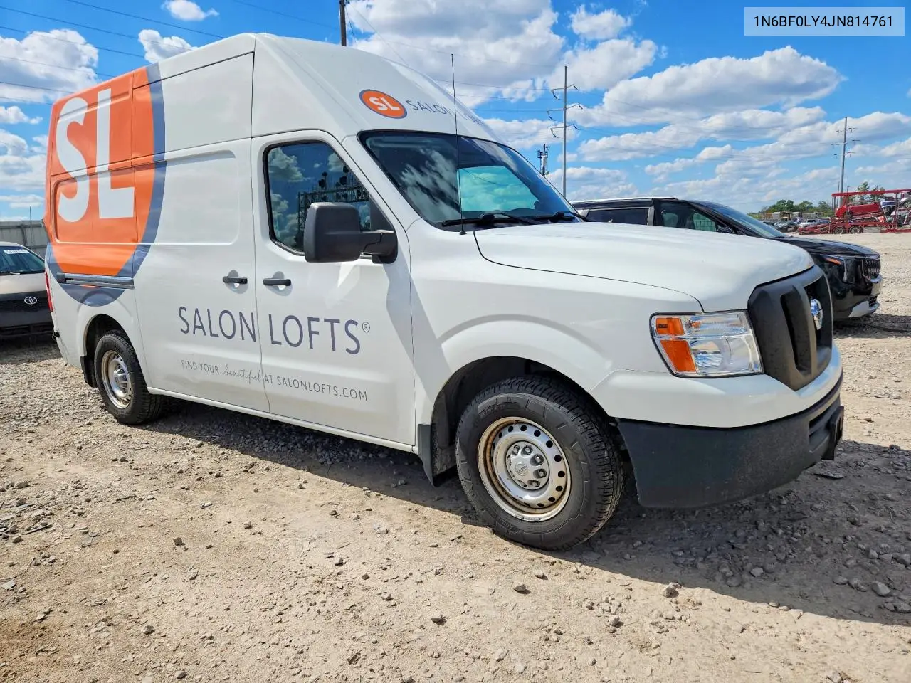 2018 Nissan Nv 2500 Hd S VIN: 1N6BF0LY4JN814761 Lot: 57407386