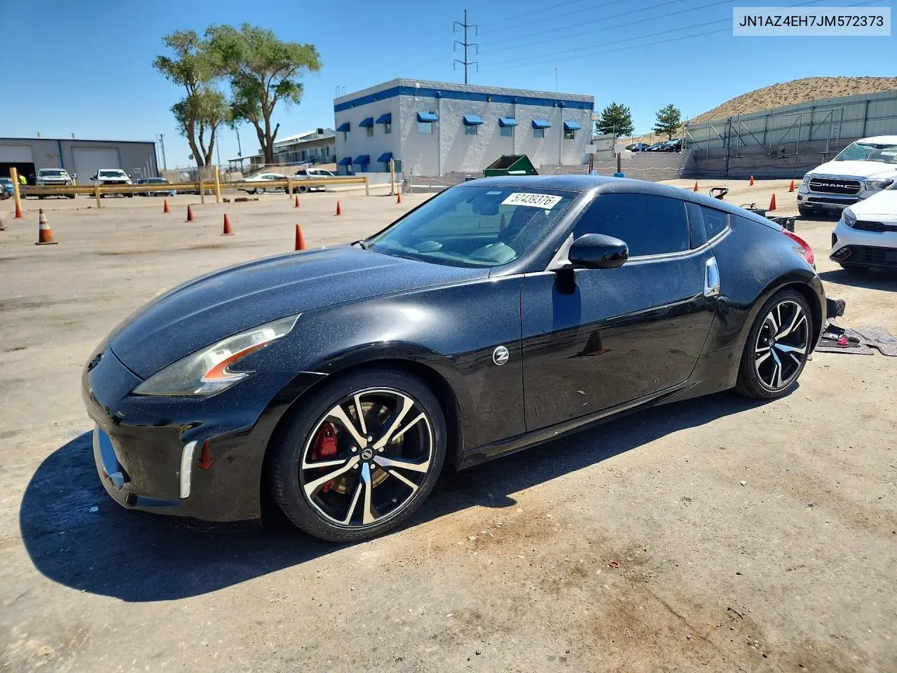 2018 Nissan 370Z Base VIN: JN1AZ4EH7JM572373 Lot: 57439376