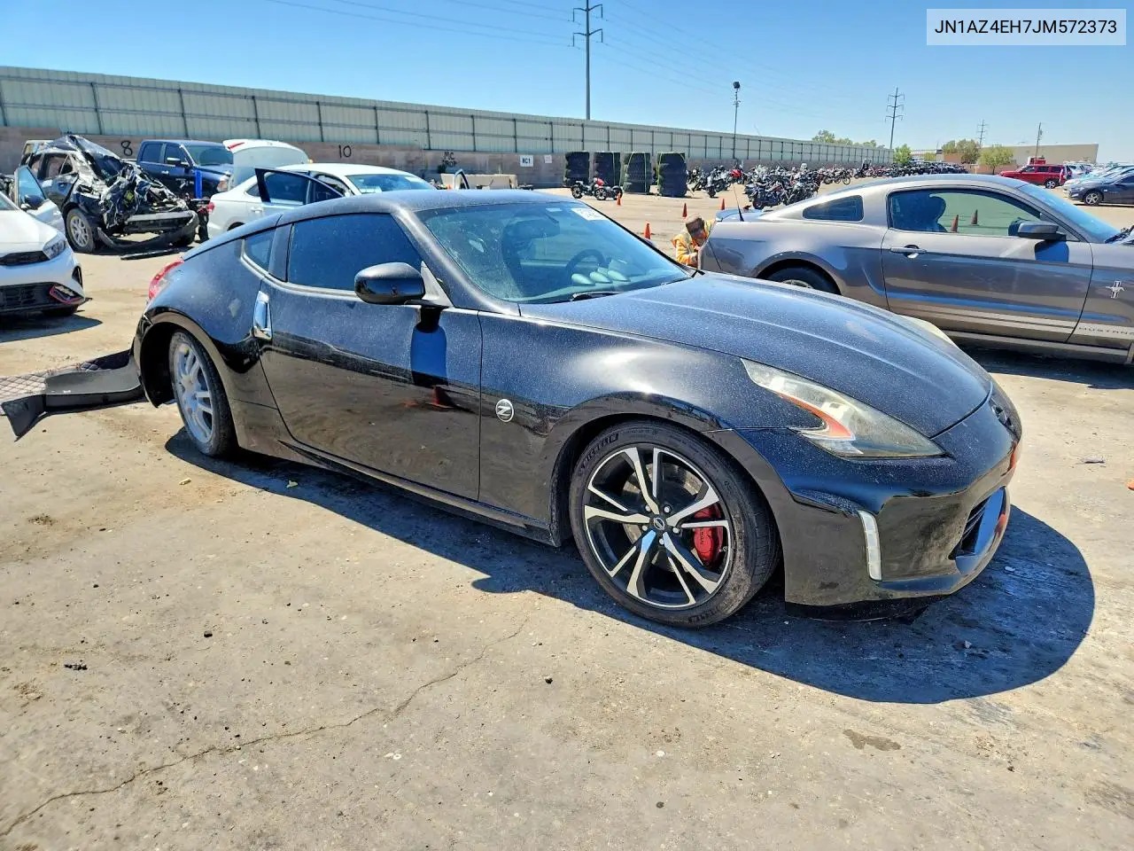 2018 Nissan 370Z Base VIN: JN1AZ4EH7JM572373 Lot: 57439376