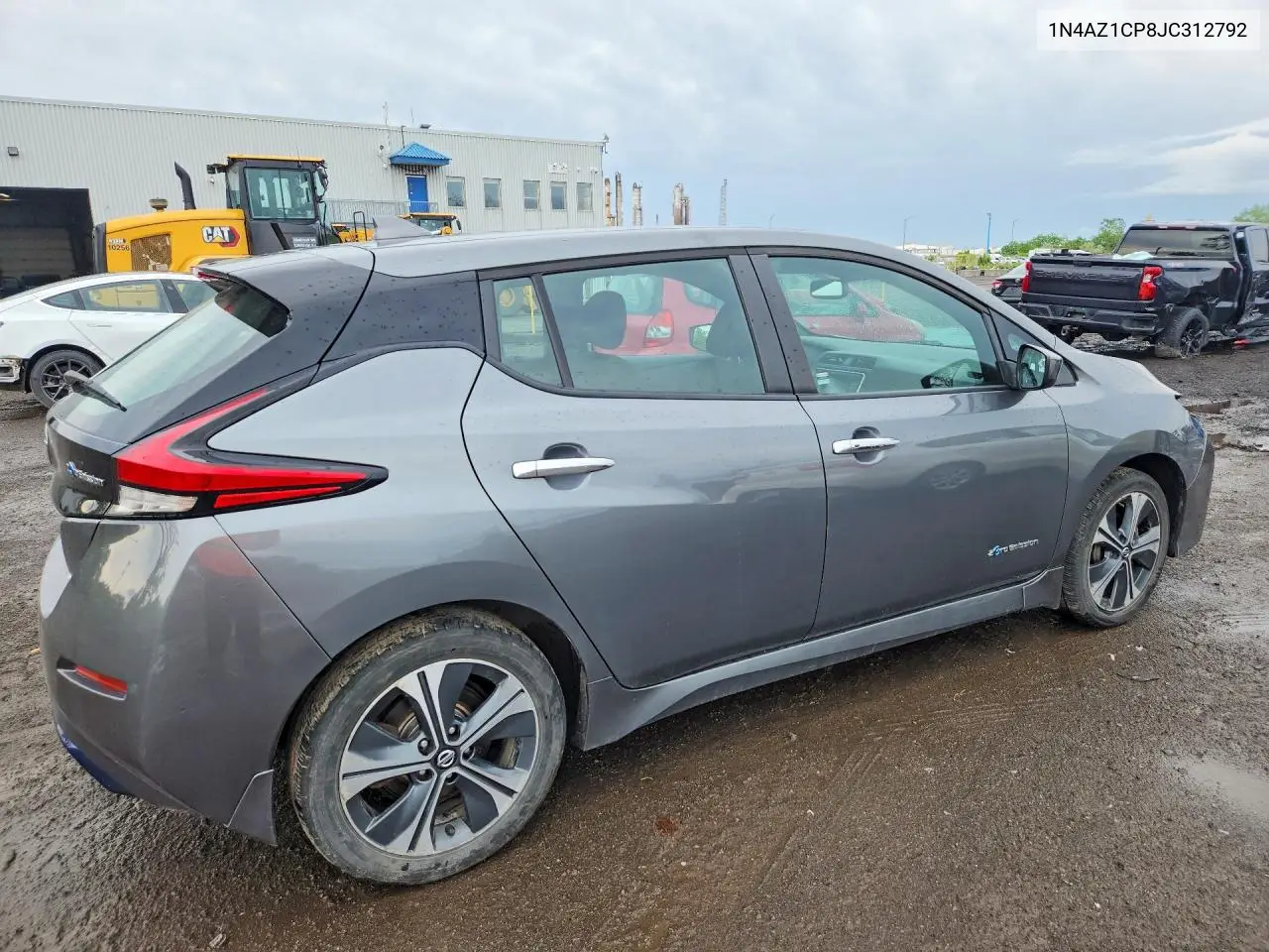 2018 Nissan Leaf S VIN: 1N4AZ1CP8JC312792 Lot: 57827516