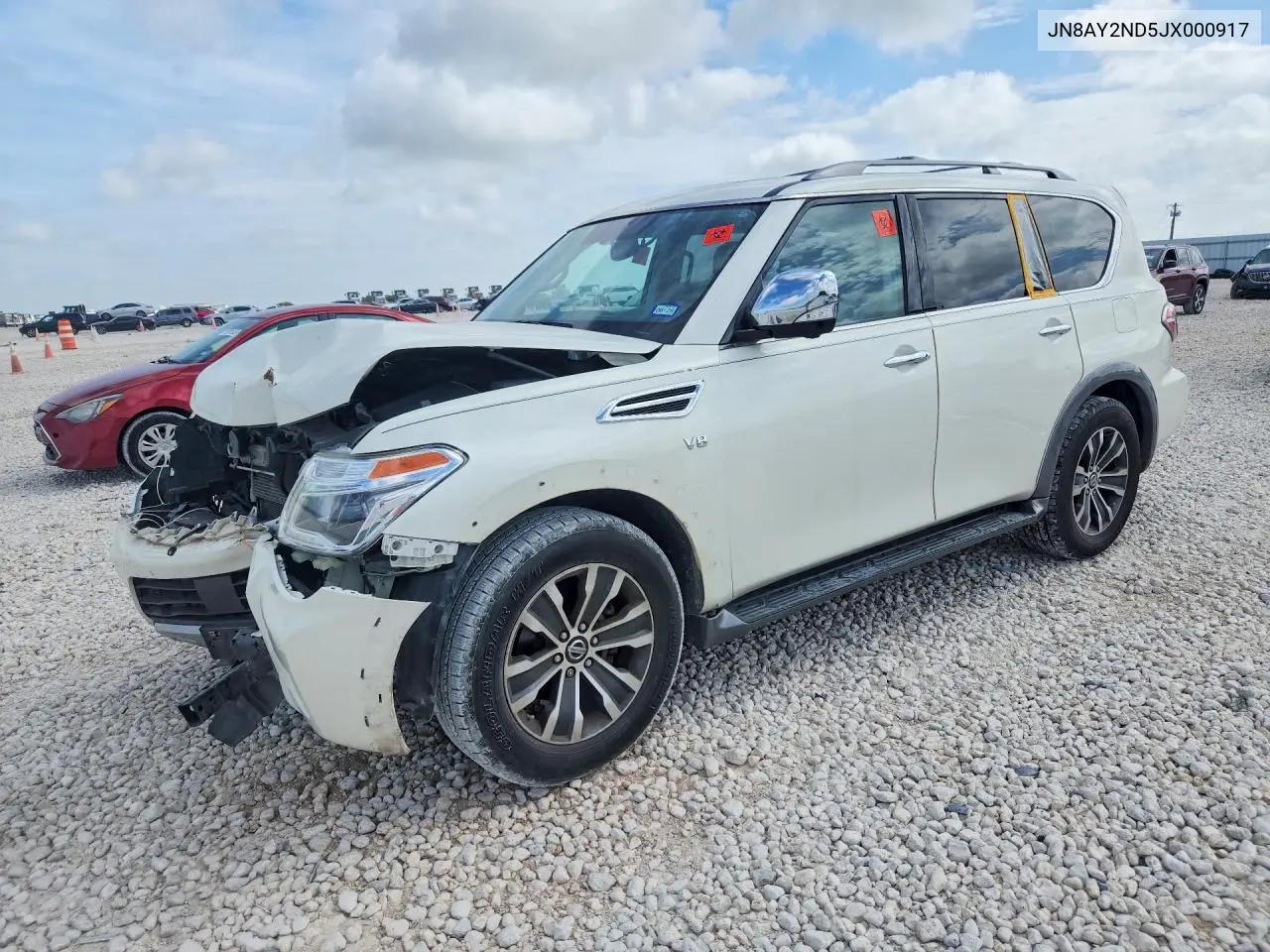 2018 Nissan Armada Sl VIN: JN8AY2ND5JX000917 Lot: 57905636