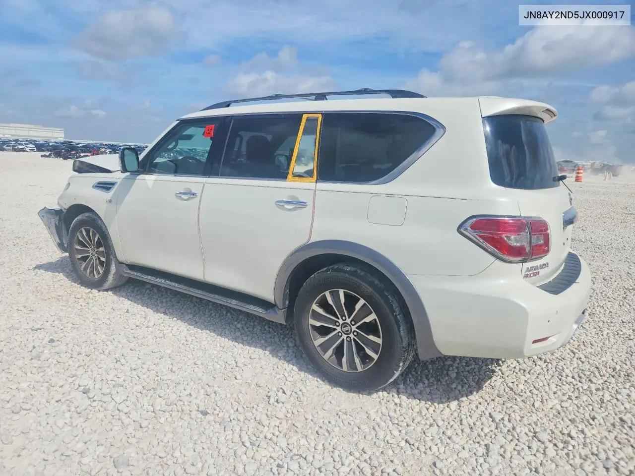 2018 Nissan Armada Sl VIN: JN8AY2ND5JX000917 Lot: 57905636