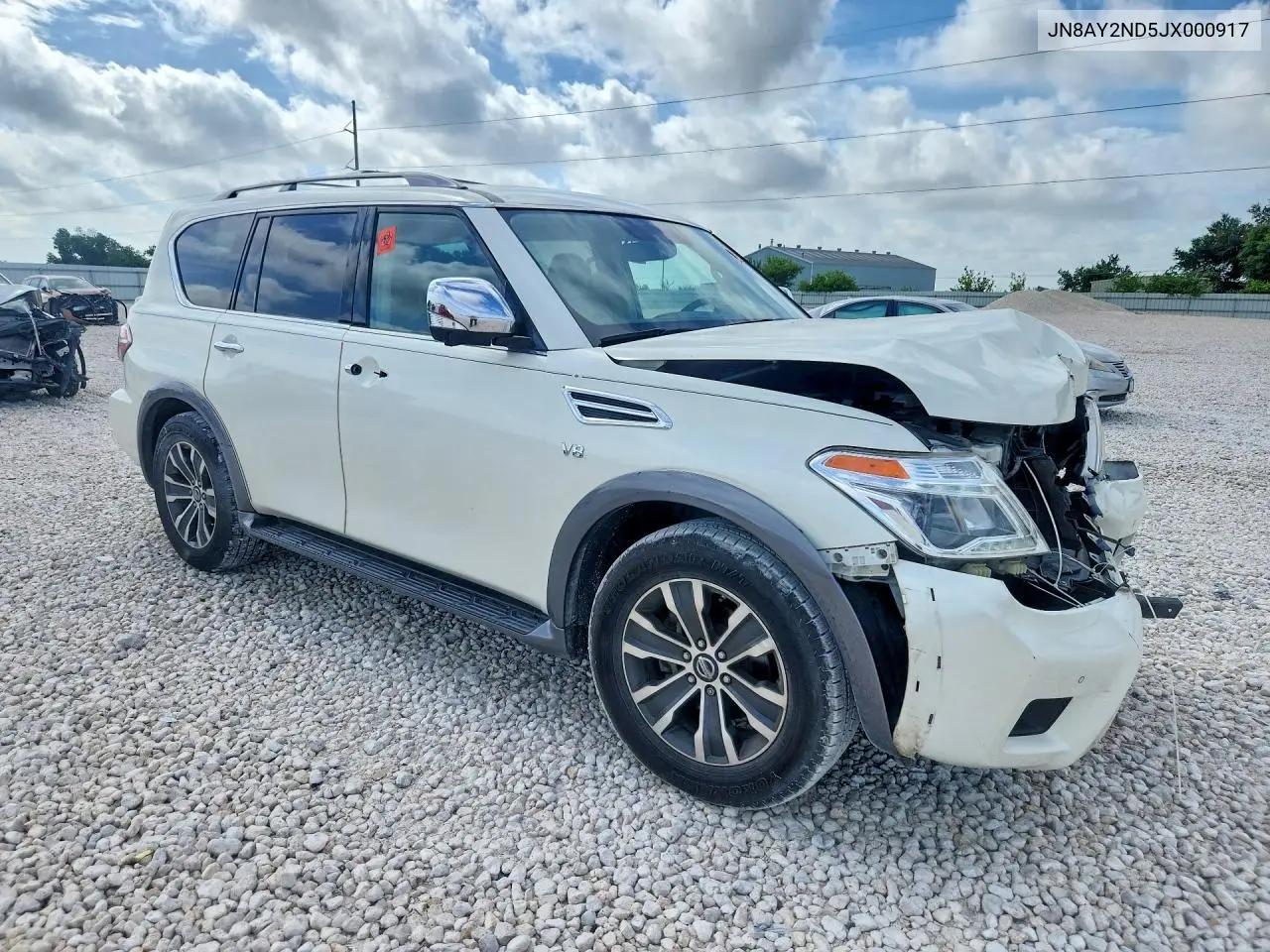 2018 Nissan Armada Sl VIN: JN8AY2ND5JX000917 Lot: 57905636