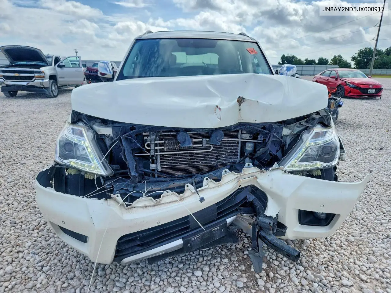 2018 Nissan Armada Sl VIN: JN8AY2ND5JX000917 Lot: 57905636