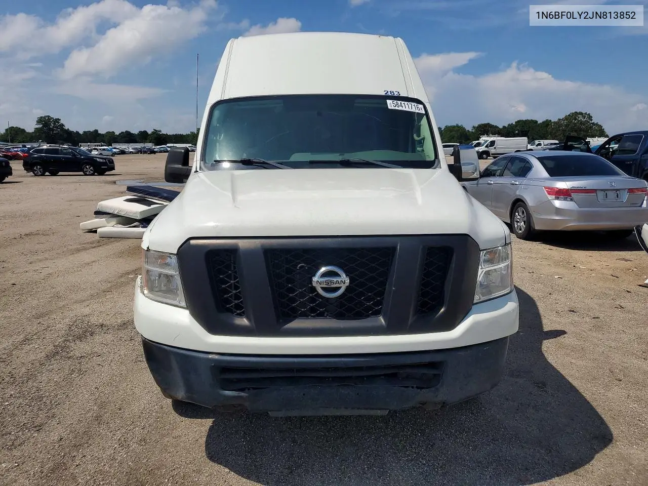 2018 Nissan Nv 2500 Hd S VIN: 1N6BF0LY2JN813852 Lot: 58411716