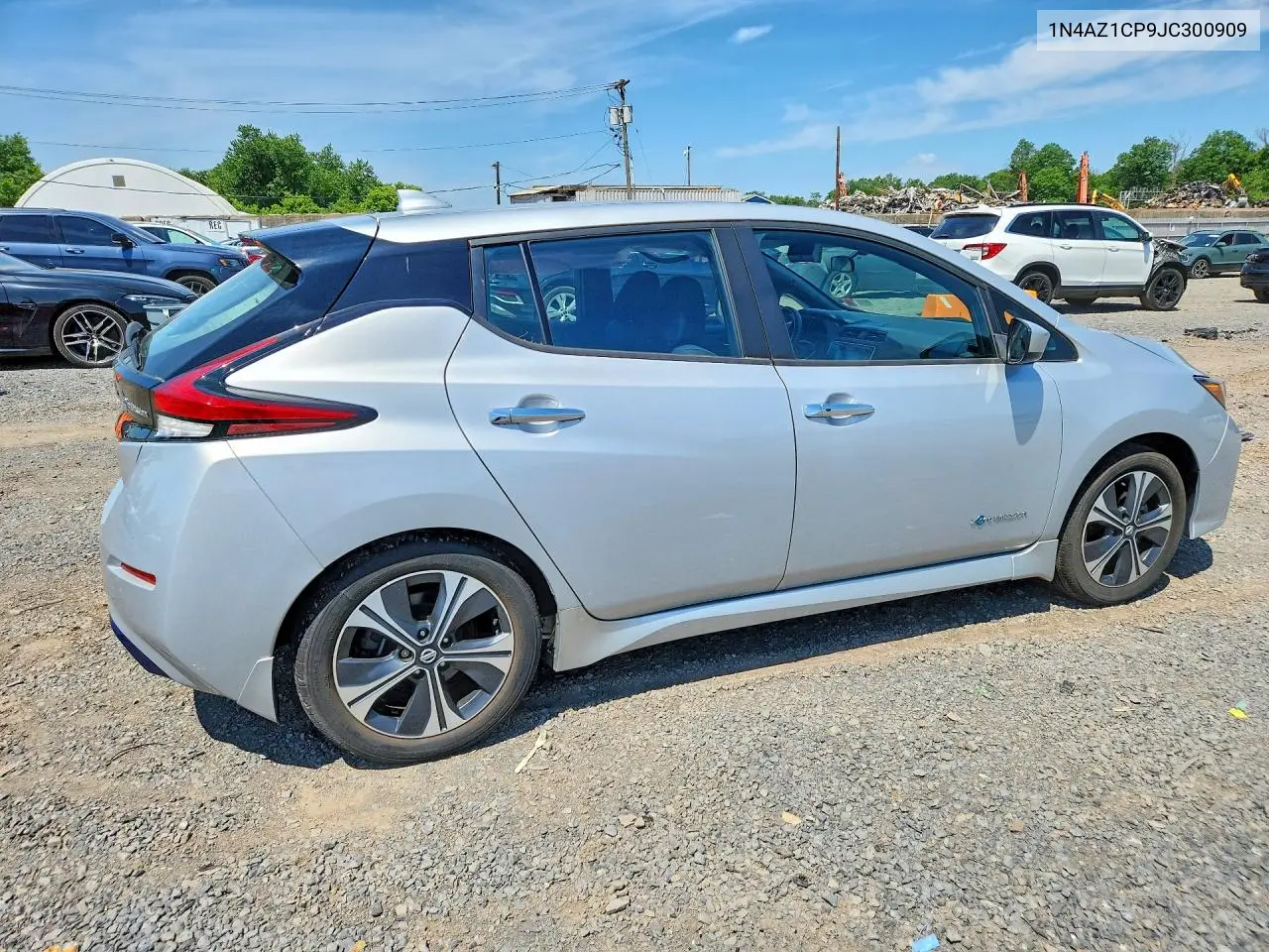 2018 Nissan Leaf Sv VIN: 1N4AZ1CP9JC300909 Lot: 58602496