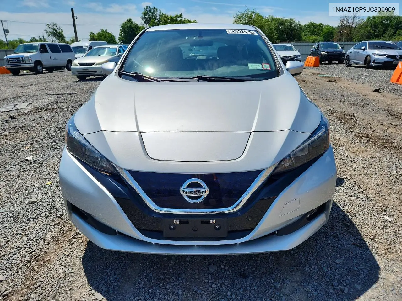 2018 Nissan Leaf Sv VIN: 1N4AZ1CP9JC300909 Lot: 58602496