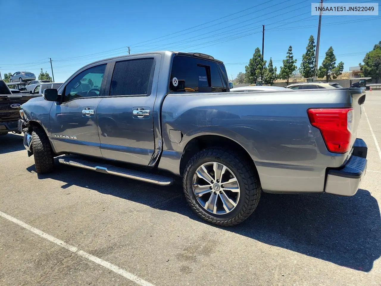 2018 Nissan Titan Sl VIN: 1N6AA1E51JN522049 Lot: 58919516