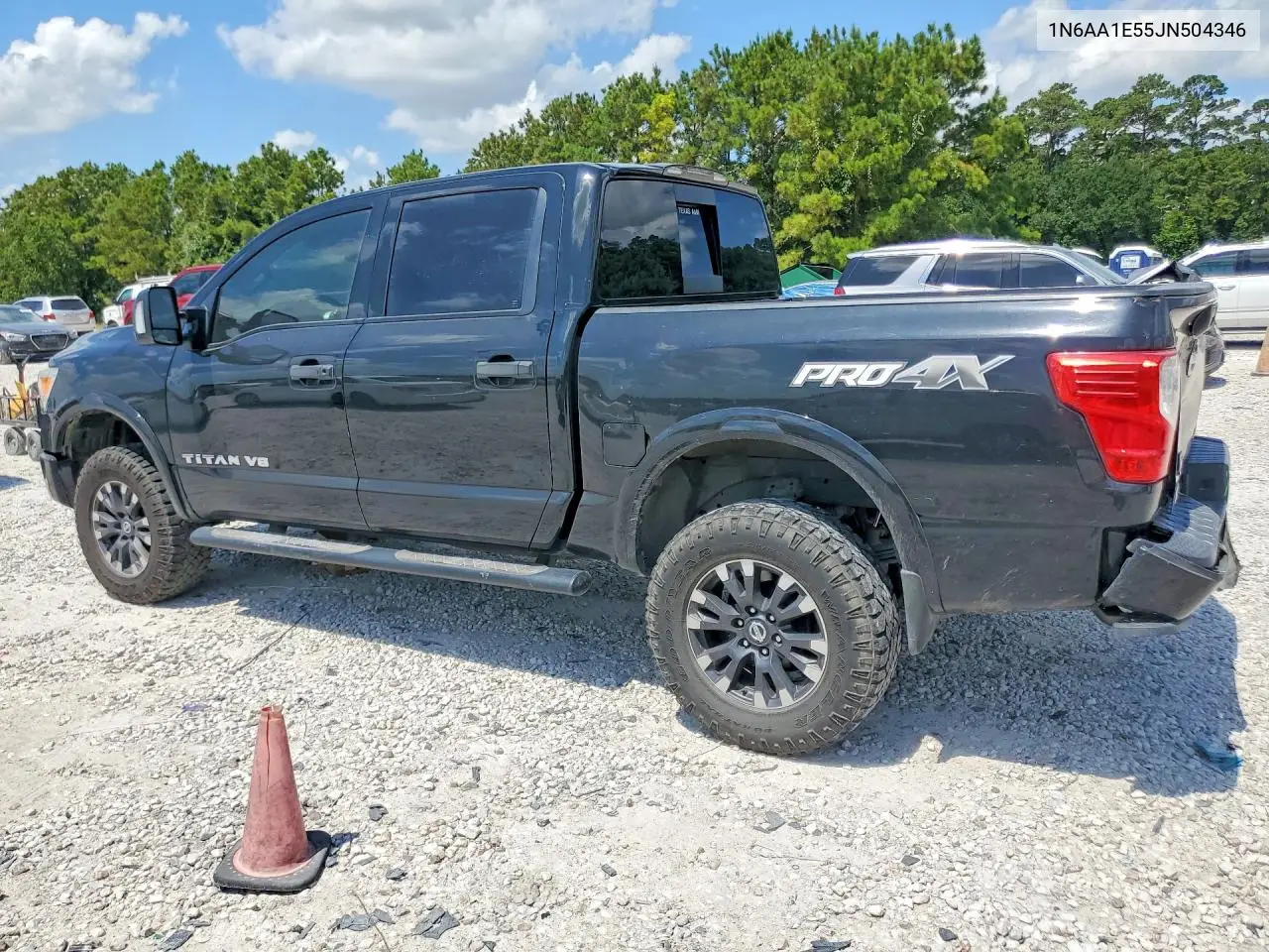 2018 Nissan Titan Pro-4X VIN: 1N6AA1E55JN504346 Lot: 59365186