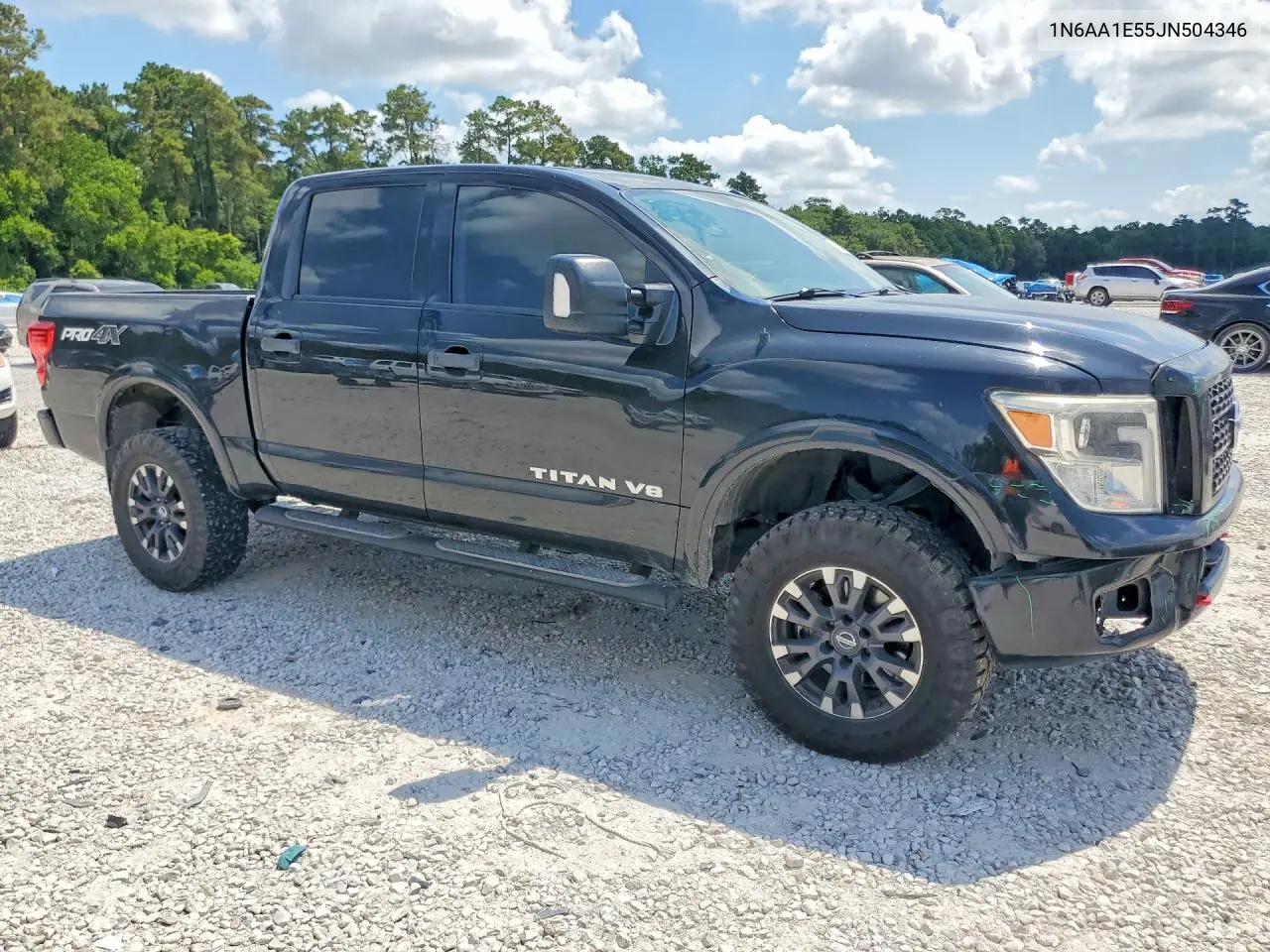 2018 Nissan Titan Pro-4X VIN: 1N6AA1E55JN504346 Lot: 59365186