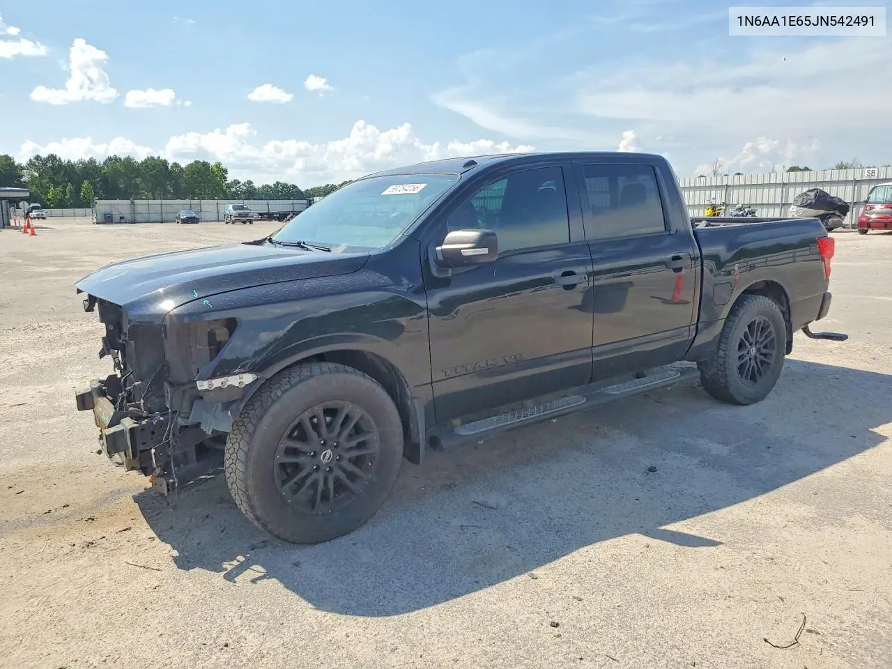 2018 Nissan Titan Sv VIN: 1N6AA1E65JN542491 Lot: 59784256