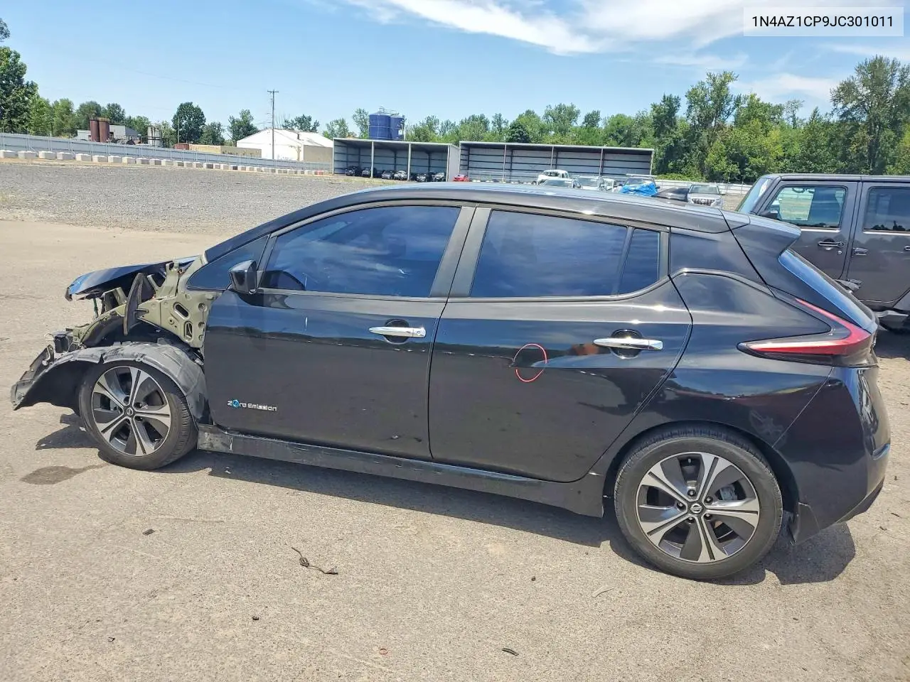 2018 Nissan Leaf Sv VIN: 1N4AZ1CP9JC301011 Lot: 59866106