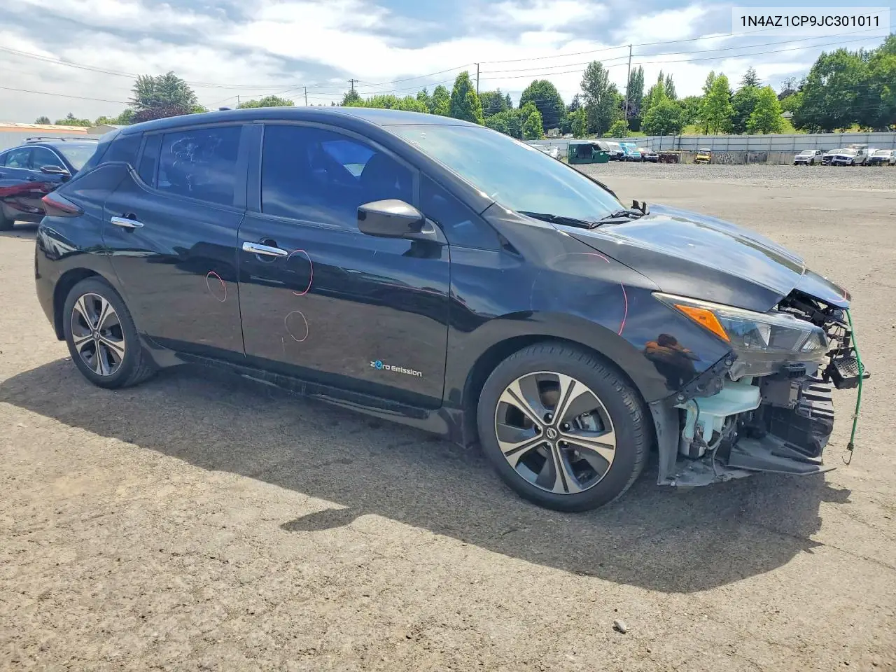 2018 Nissan Leaf Sv VIN: 1N4AZ1CP9JC301011 Lot: 59866106