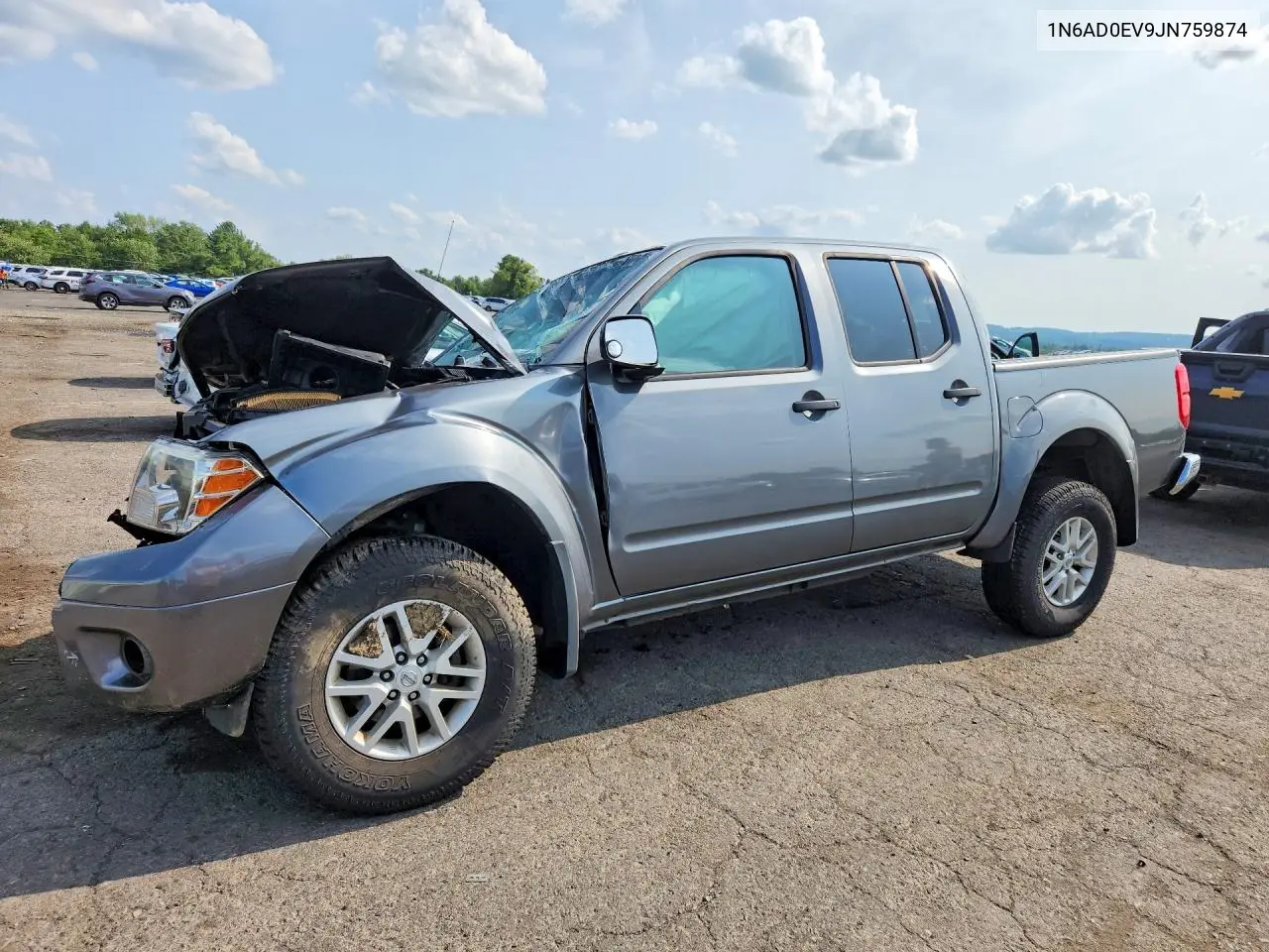 2018 Nissan Frontier Sv VIN: 1N6AD0EV9JN759874 Lot: 62164296