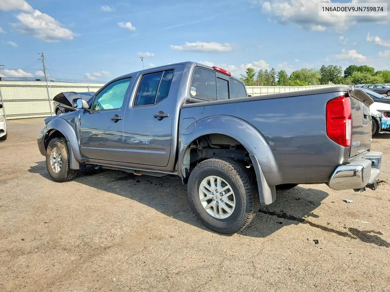 2018 Nissan Frontier Sv VIN: 1N6AD0EV9JN759874 Lot: 62164296