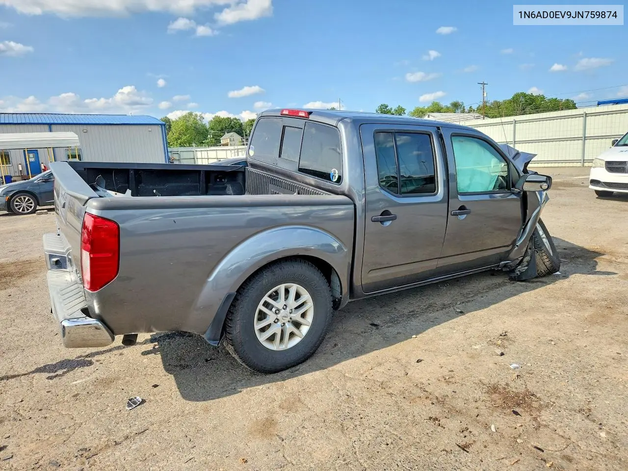 2018 Nissan Frontier Sv VIN: 1N6AD0EV9JN759874 Lot: 62164296