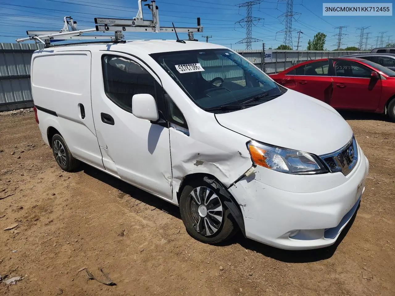 2019 Nissan Nv200 Sv VIN: 3N6CM0KN1KK712455 Lot: 53787386