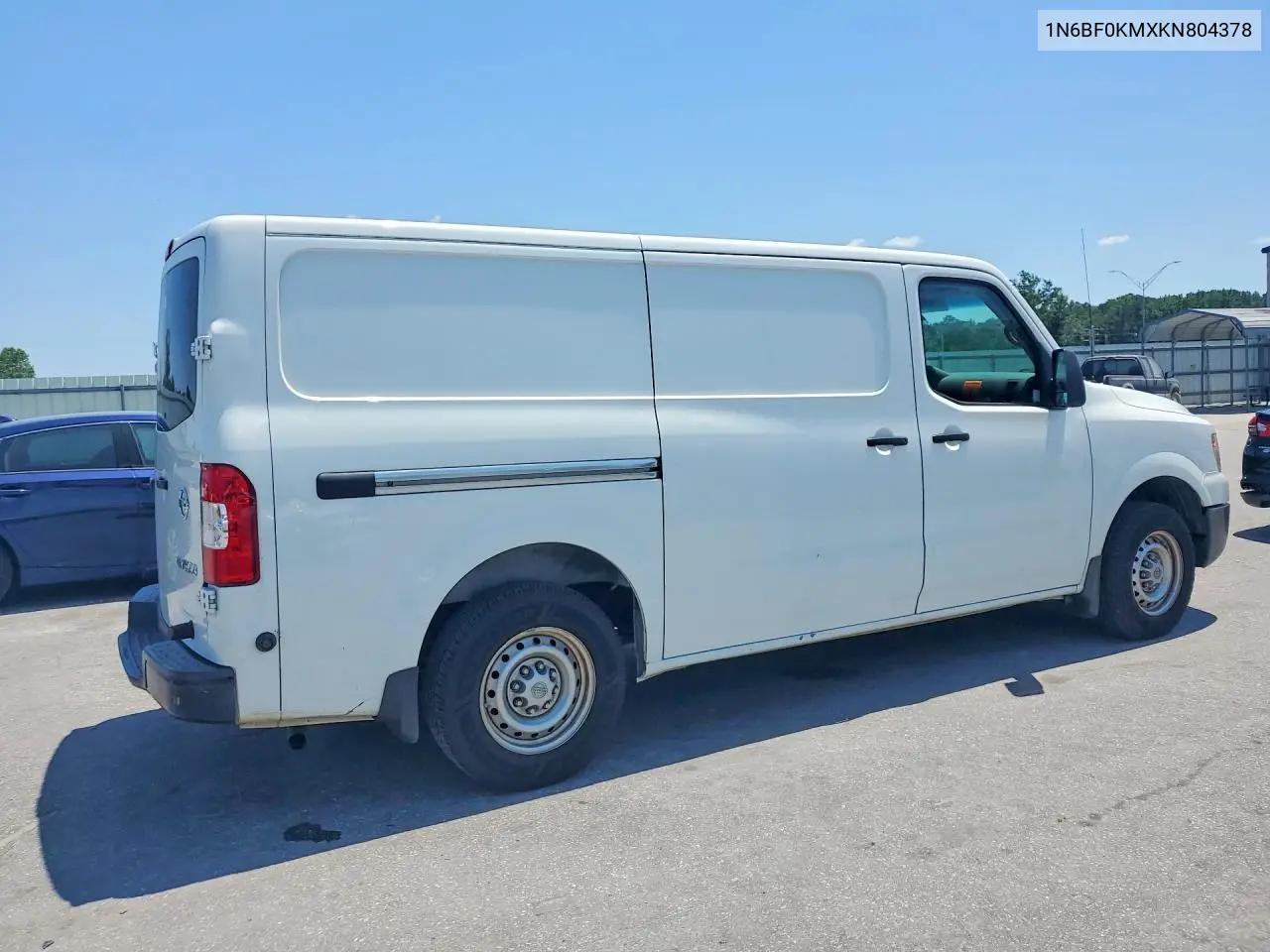 2019 Nissan Nv 1500 S VIN: 1N6BF0KMXKN804378 Lot: 54157866