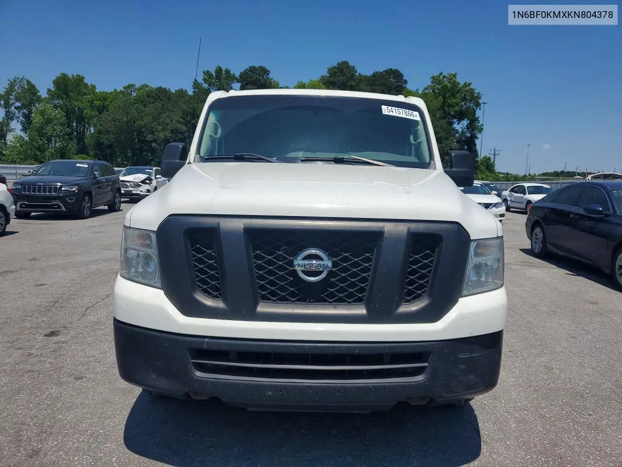 2019 Nissan Nv 1500 S VIN: 1N6BF0KMXKN804378 Lot: 54157866
