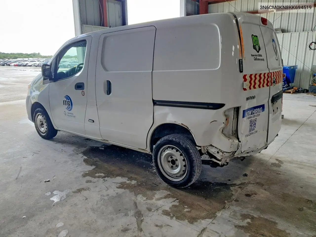 2019 Nissan Nv200 Delivery Van VIN: 3N6CM0KN8KK694519 Lot: 55506006