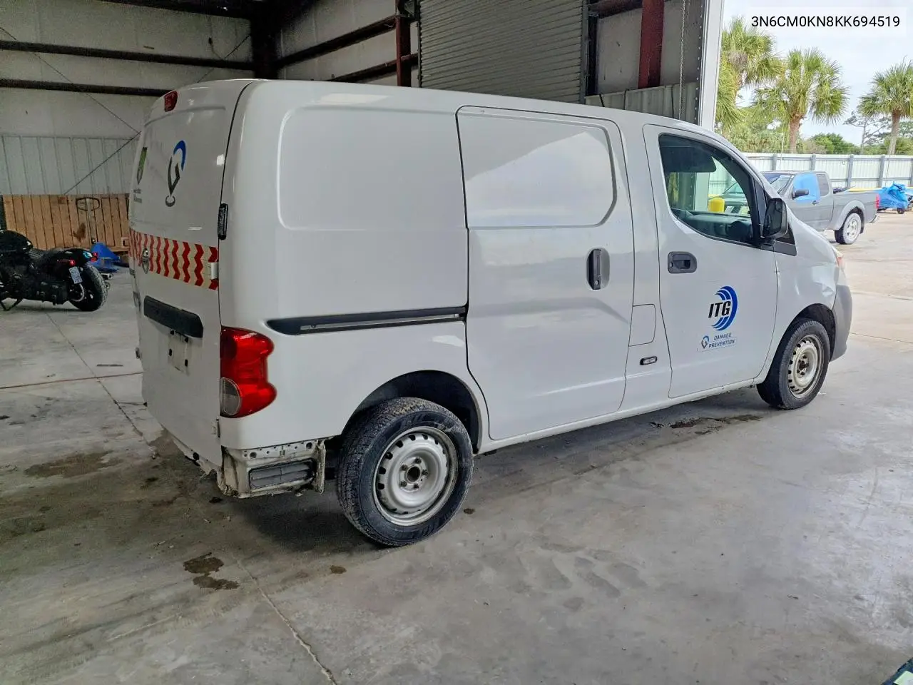 2019 Nissan Nv200 Delivery Van VIN: 3N6CM0KN8KK694519 Lot: 55506006