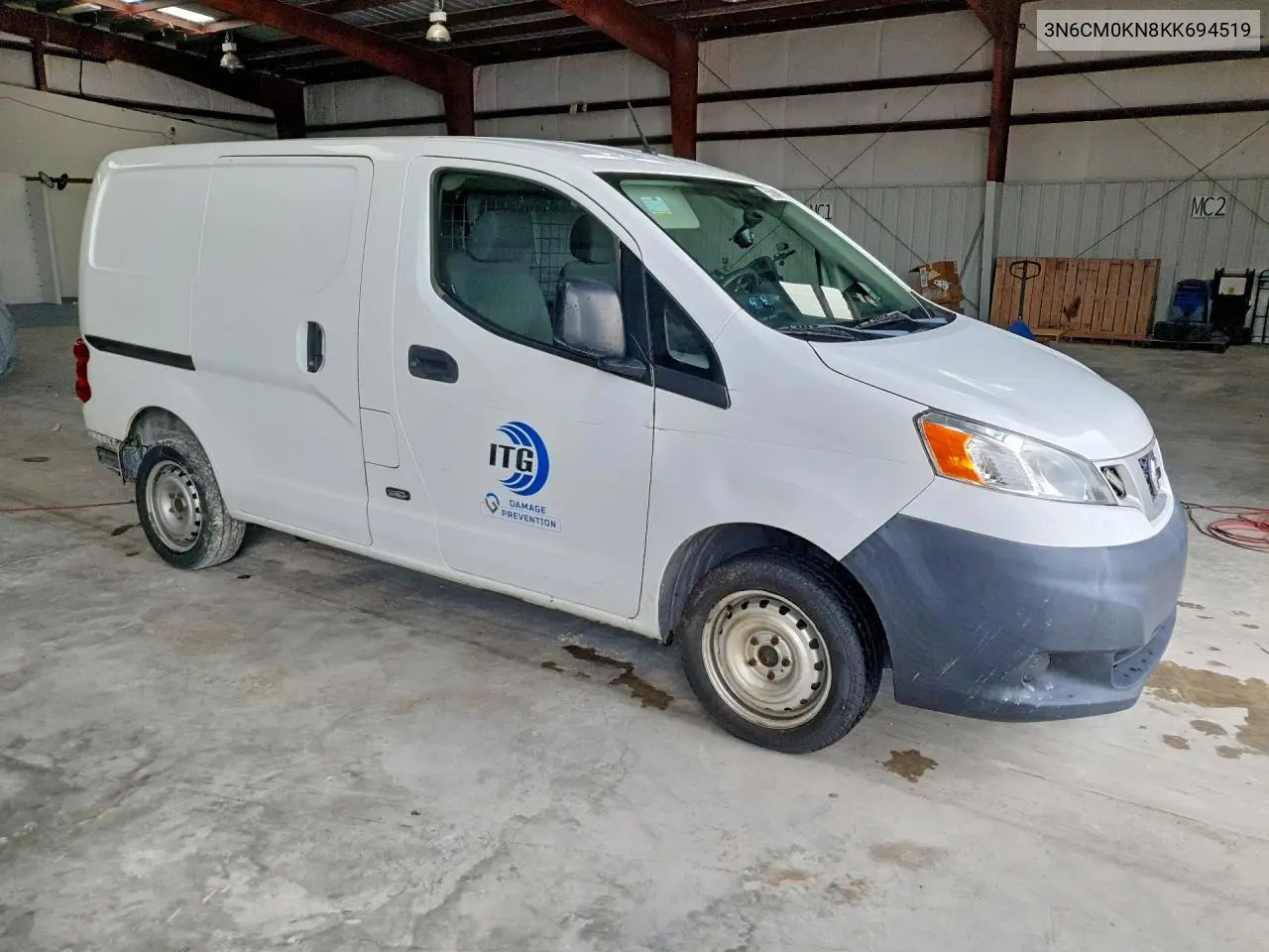 2019 Nissan Nv200 Delivery Van VIN: 3N6CM0KN8KK694519 Lot: 55506006