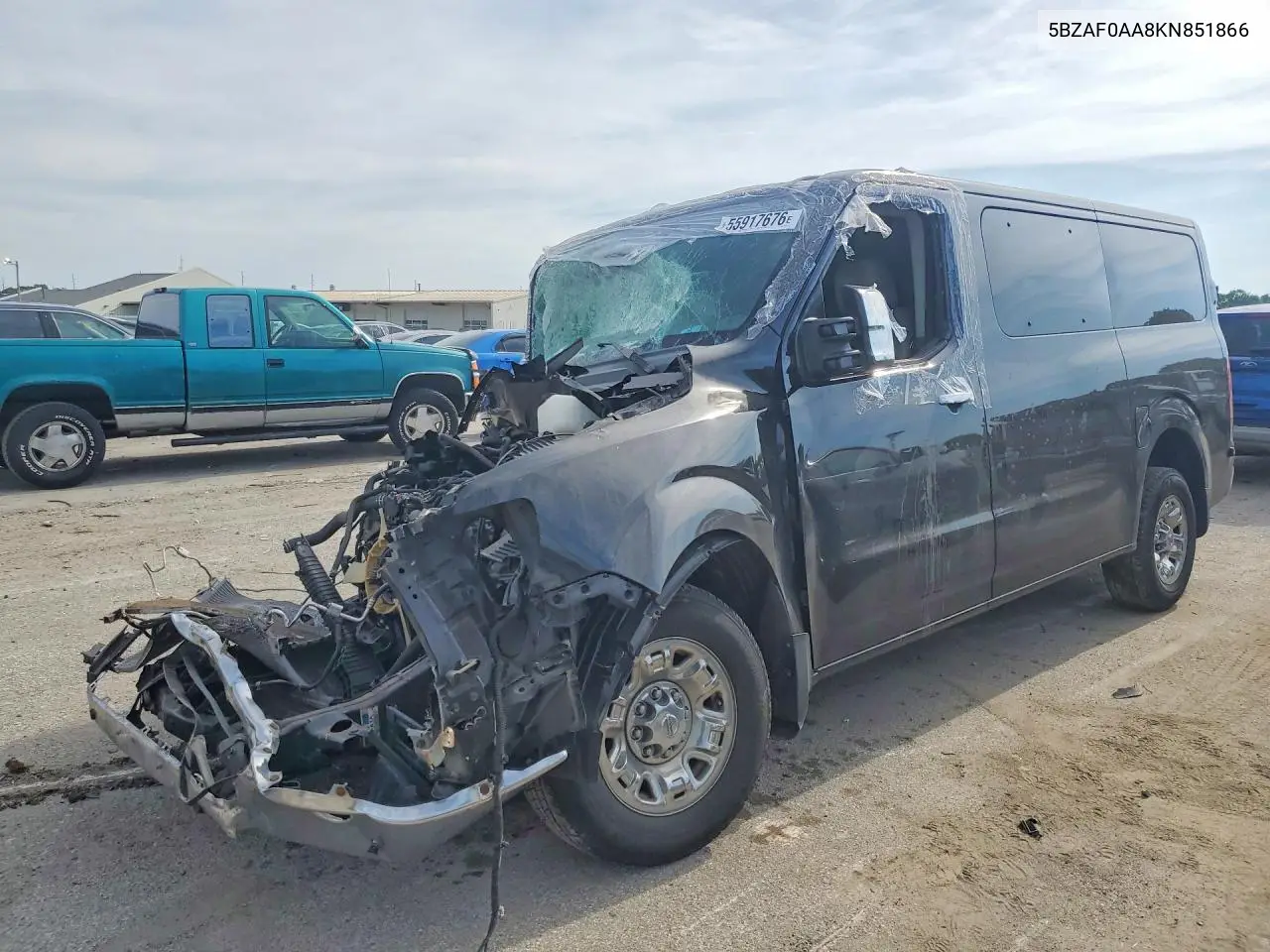 2019 Nissan Nv 3500 Hd Sl VIN: 5BZAF0AA8KN851866 Lot: 55917676