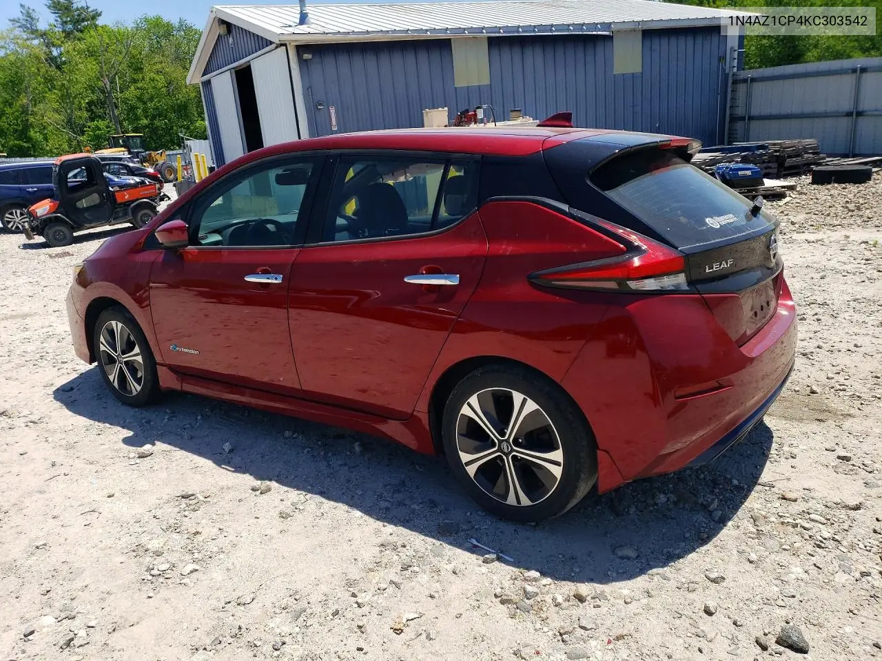 2019 Nissan Leaf Sv VIN: 1N4AZ1CP4KC303542 Lot: 56062976