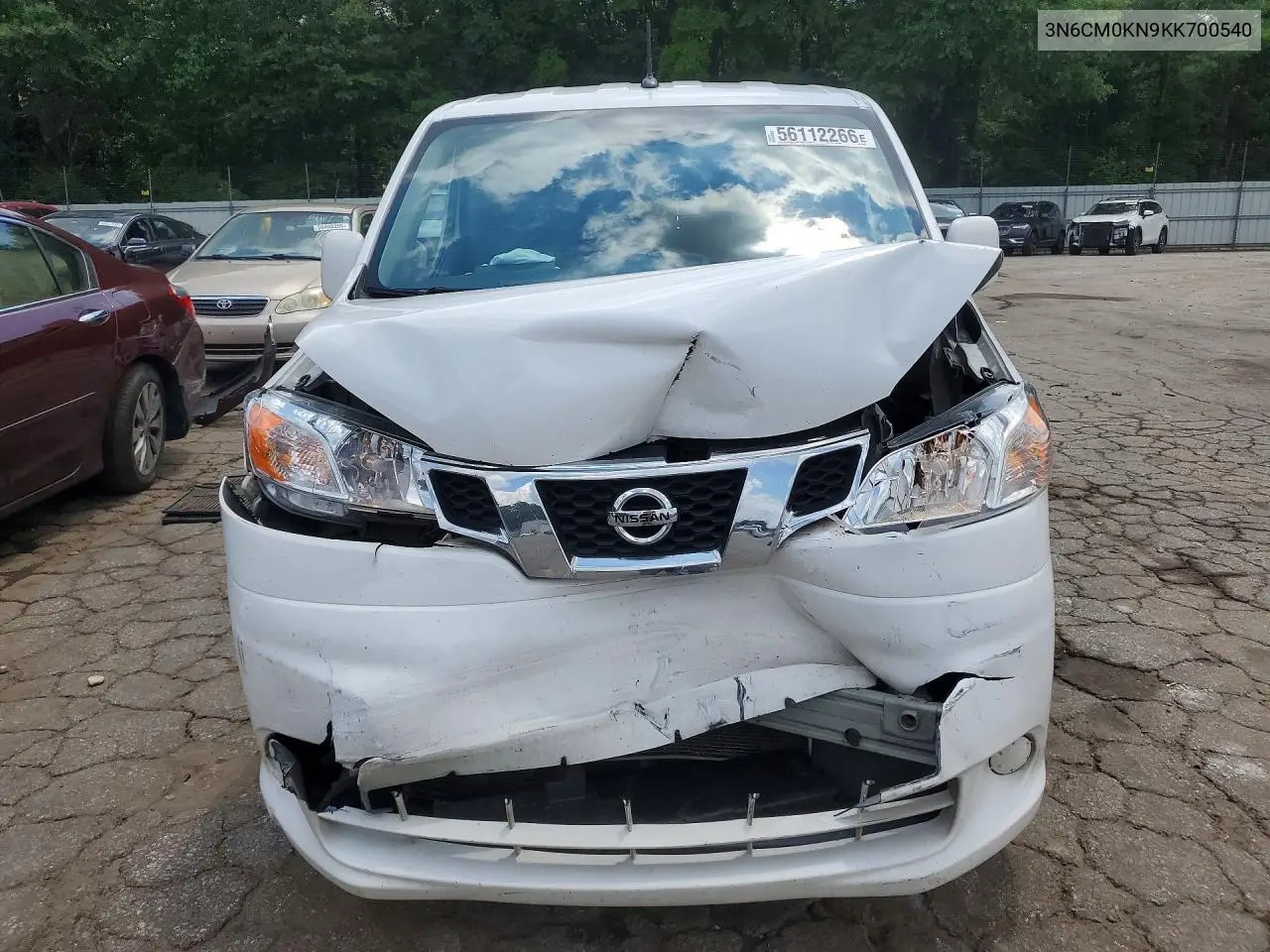 2019 Nissan Nv200 VIN: 3N6CM0KN9KK700540 Lot: 56112266