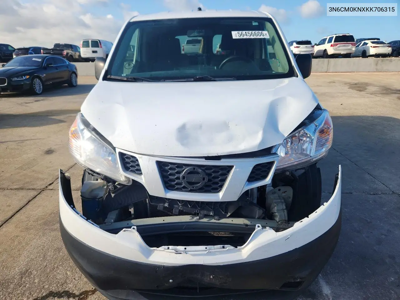 2019 Nissan Nv200 S VIN: 3N6CM0KNXKK706315 Lot: 56456606