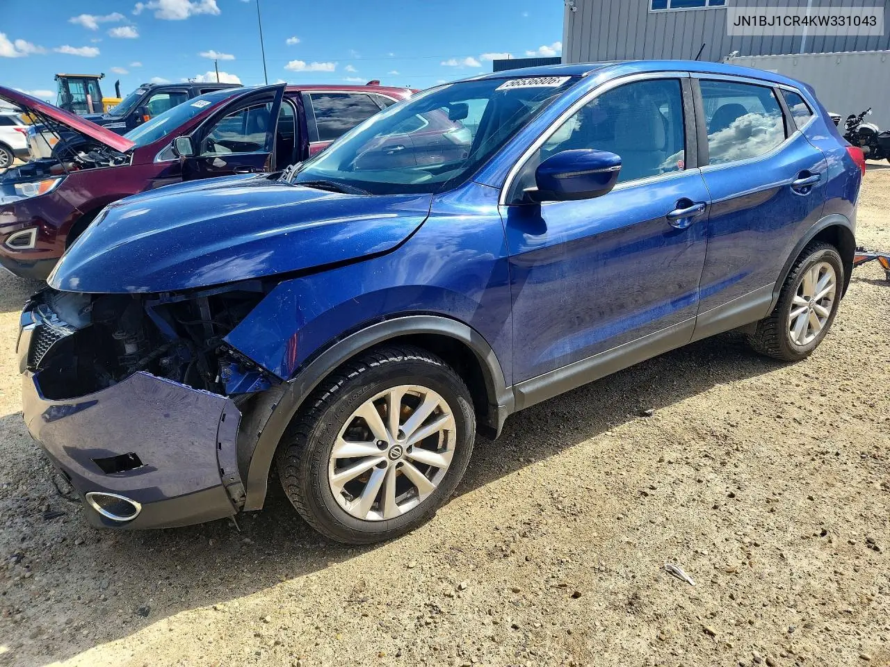 2019 Nissan Qashqai Sv VIN: JN1BJ1CR4KW331043 Lot: 56536806