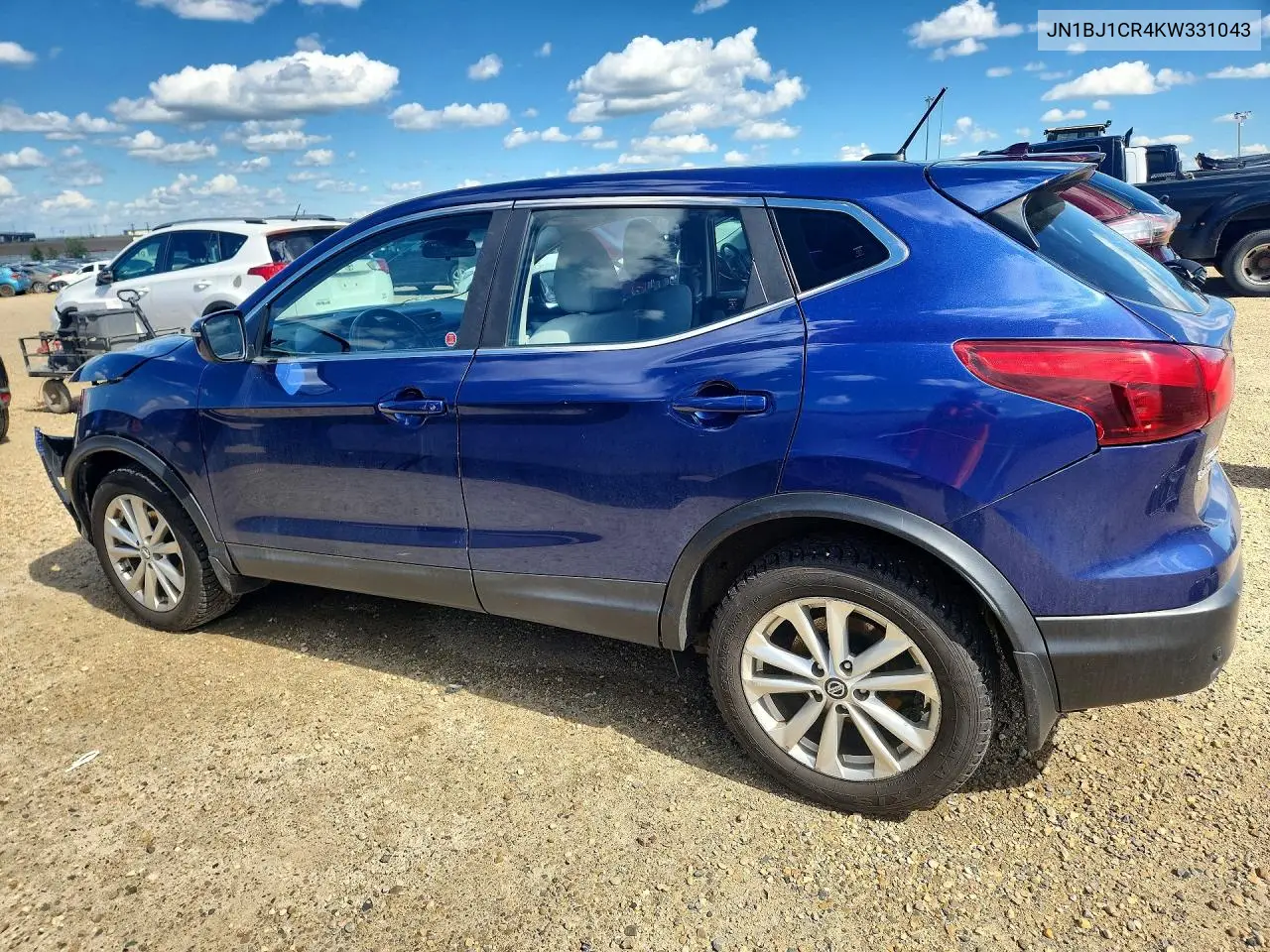 2019 Nissan Qashqai Sv VIN: JN1BJ1CR4KW331043 Lot: 56536806