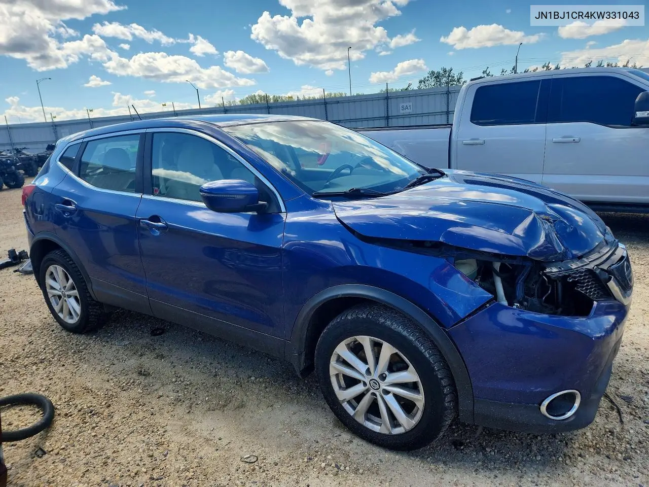 2019 Nissan Qashqai Sv VIN: JN1BJ1CR4KW331043 Lot: 56536806