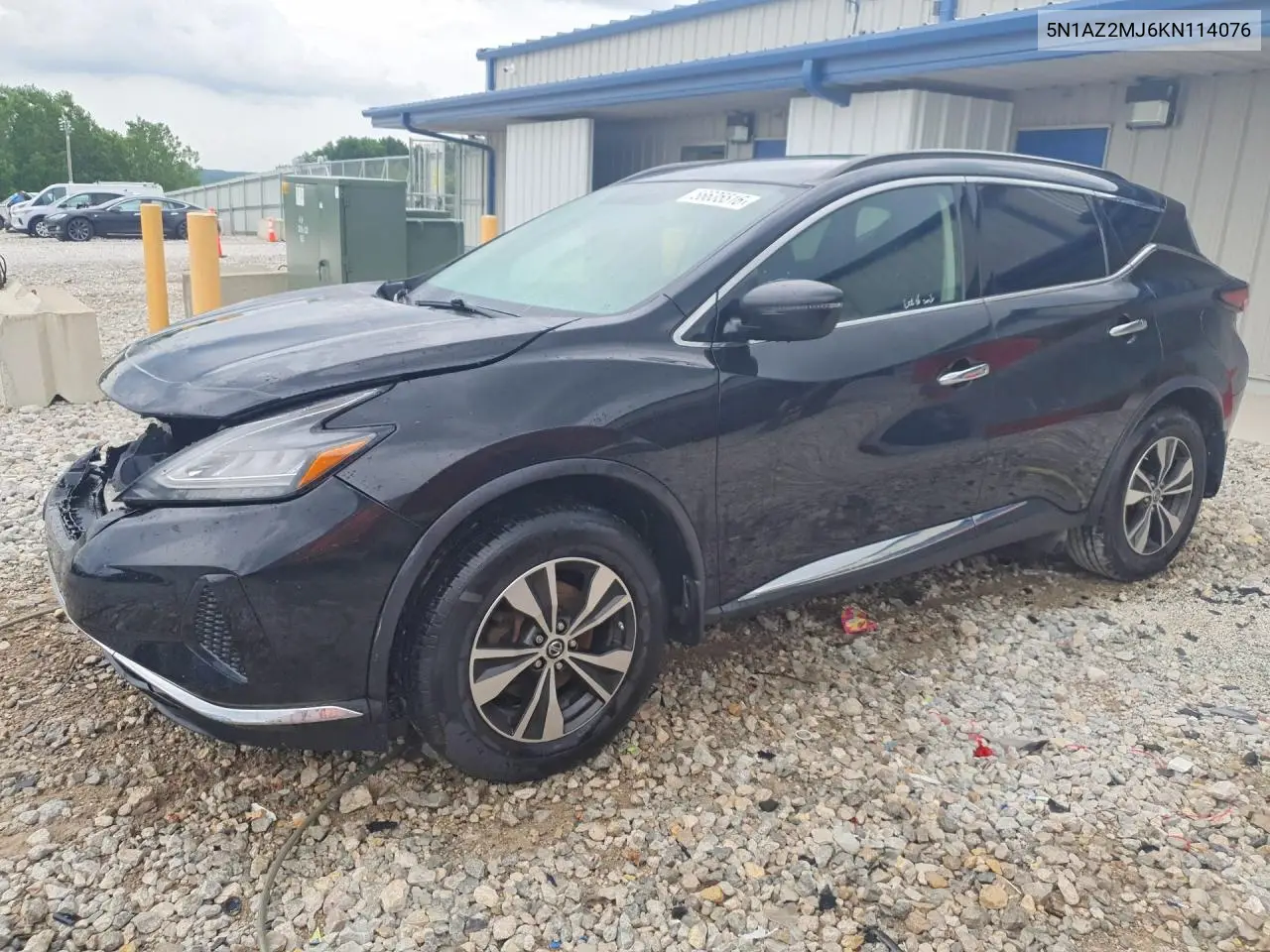 2019 Nissan Murano S VIN: 5N1AZ2MJ6KN114076 Lot: 56635516