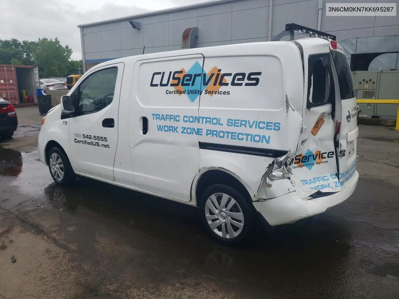 2019 Nissan Nv200 Sv VIN: 3N6CM0KN7KK695287 Lot: 57416236