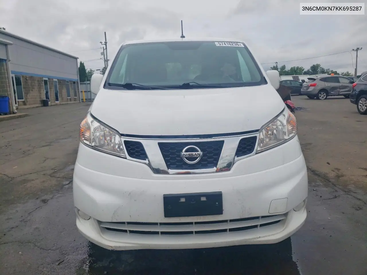 2019 Nissan Nv200 Sv VIN: 3N6CM0KN7KK695287 Lot: 57416236