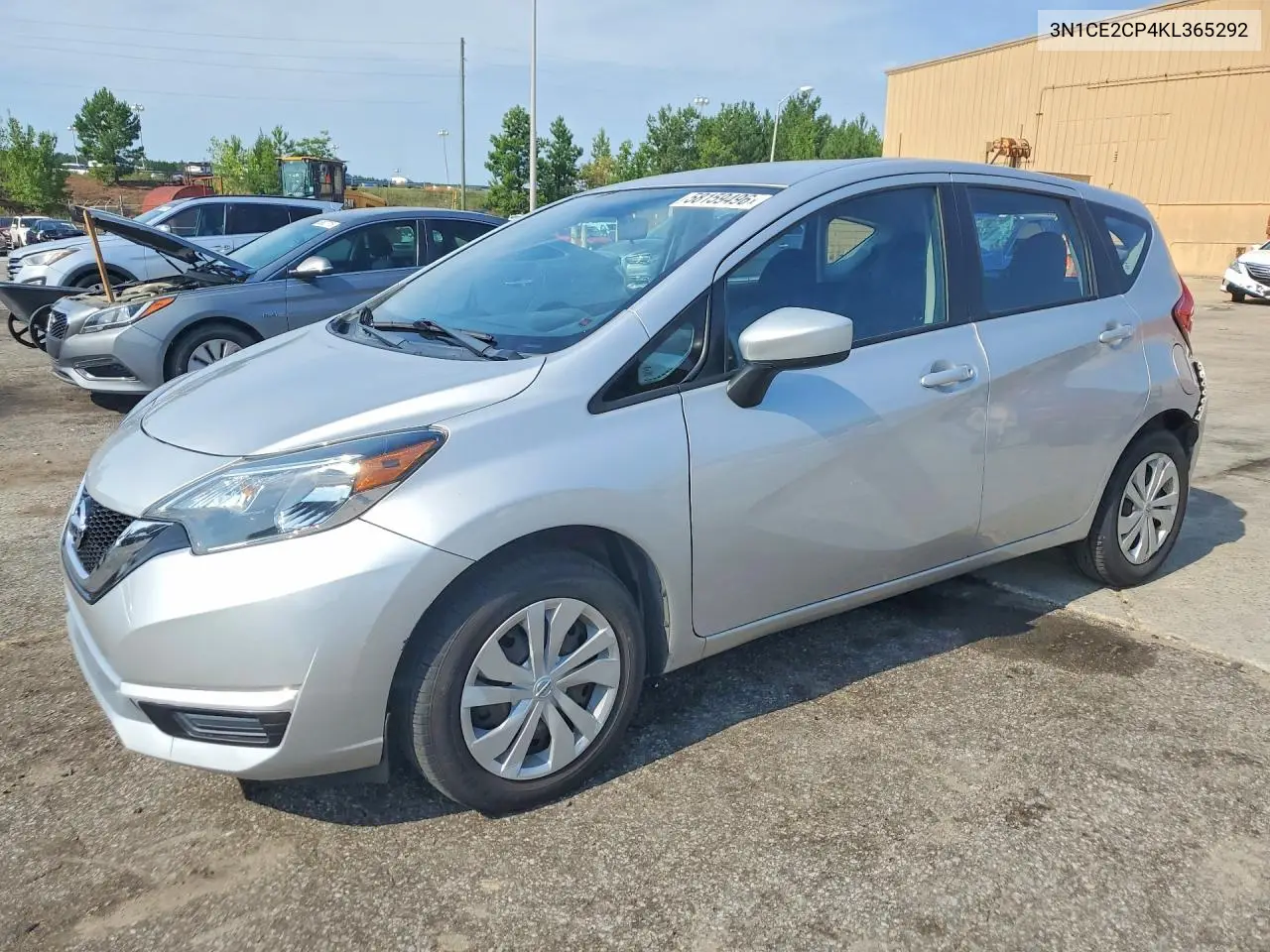 2019 Nissan Versa Note Sv VIN: 3N1CE2CP4KL365292 Lot: 58159496