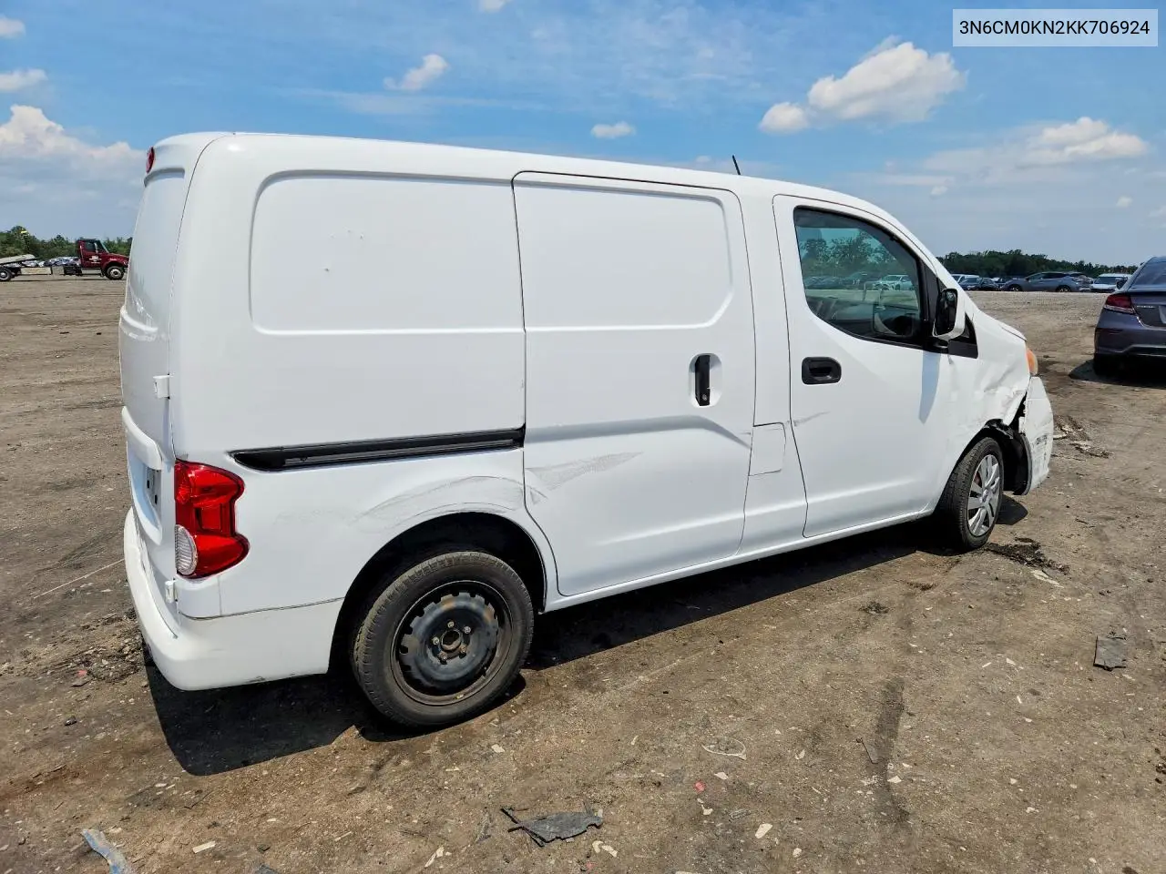 2019 Nissan Nv200 Sv VIN: 3N6CM0KN2KK706924 Lot: 58400426