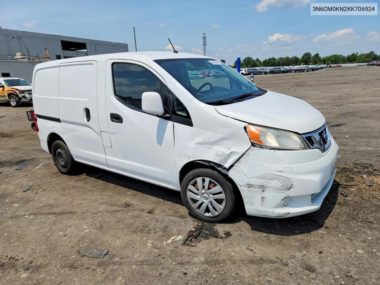 2019 Nissan Nv200 Sv VIN: 3N6CM0KN2KK706924 Lot: 58400426