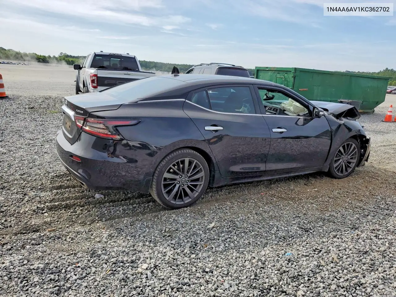 2019 Nissan Maxima Platinum VIN: 1N4AA6AV1KC362702 Lot: 58769286