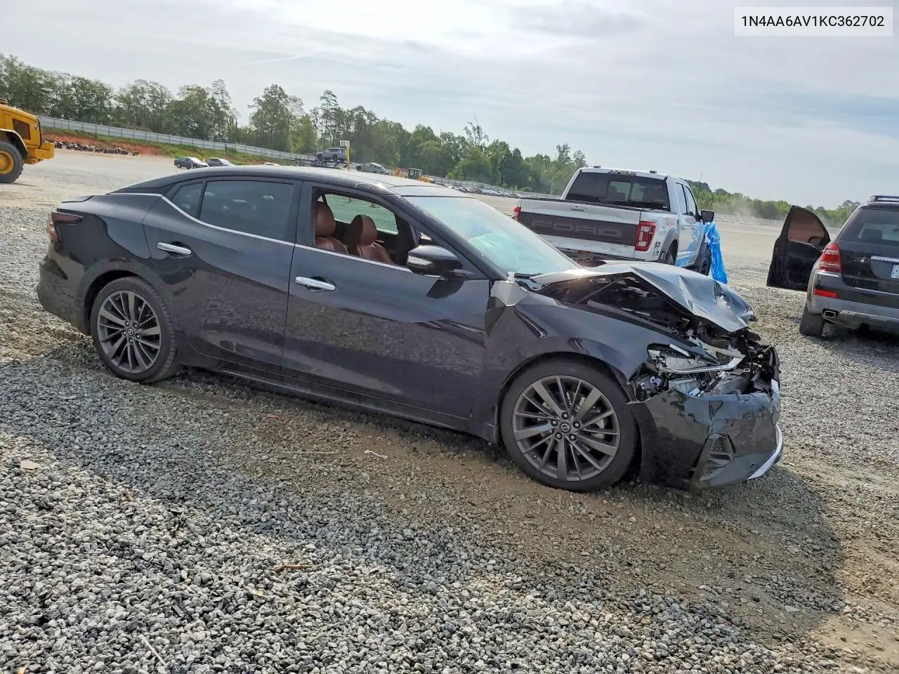 2019 Nissan Maxima Platinum VIN: 1N4AA6AV1KC362702 Lot: 58769286