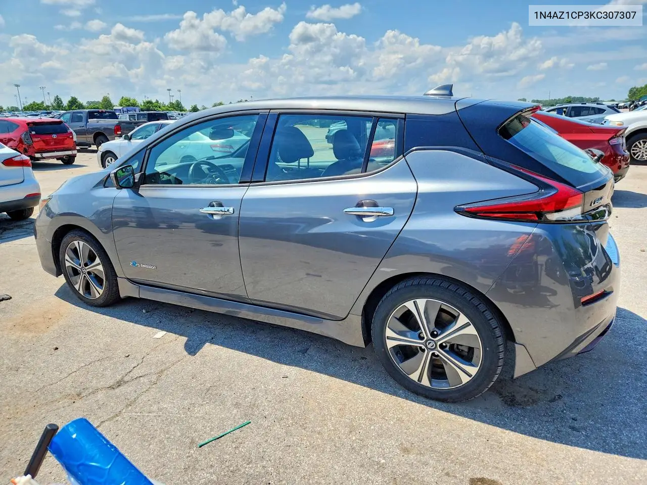 2019 Nissan Leaf Sl VIN: 1N4AZ1CP3KC307307 Lot: 58780236