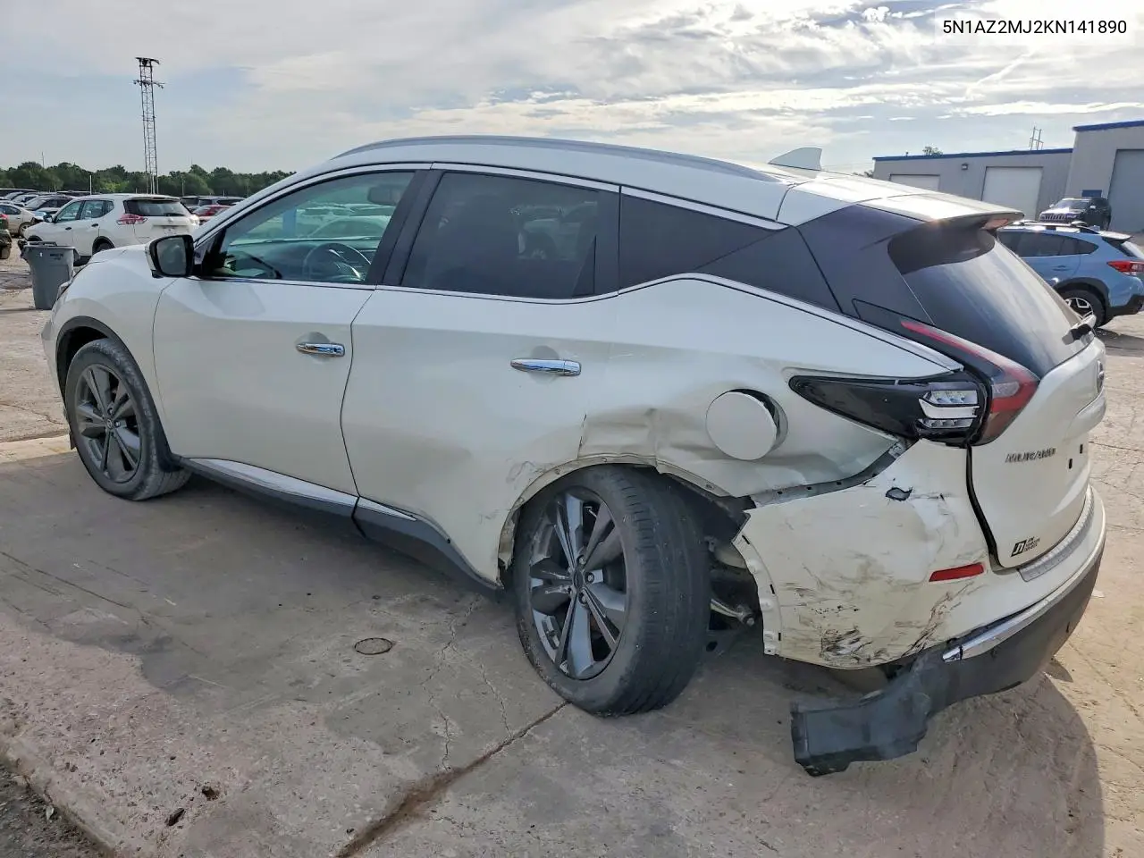 2019 Nissan Murano Platinum VIN: 5N1AZ2MJ2KN141890 Lot: 59343686